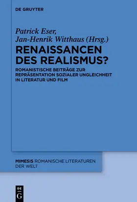 Eser / Witthaus | Renaissancen des Realismus? | Buch | 978-3-11-102189-8 | sack.de