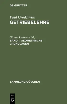 Lechner |  Geometrische Grundlagen | Buch |  Sack Fachmedien