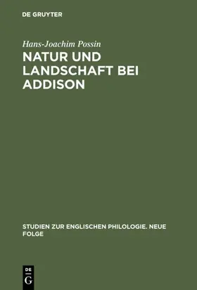 Possin | Natur und Landschaft bei Addison | Buch | 978-3-11-102563-6 | www.sack.de