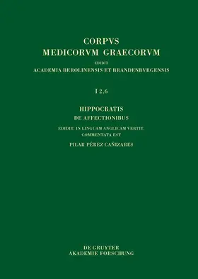 Pérez Canizares |  Hippocratis De affectionibus / Hippocrates, On Affections | eBook | Sack Fachmedien