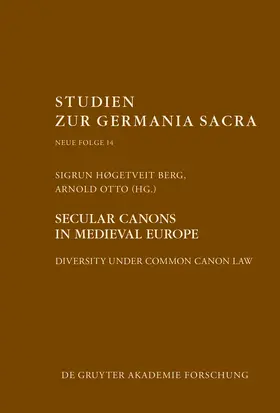 Berg / Otto | Secular canons in Medieval Europe | Buch | 978-3-11-102713-5 | www.sack.de
