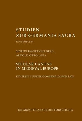 Berg / Otto |  Secular canons in Medieval Europe | eBook | Sack Fachmedien