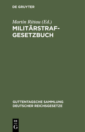 Rittau | Militärstrafgesetzbuch | Buch | sack.de