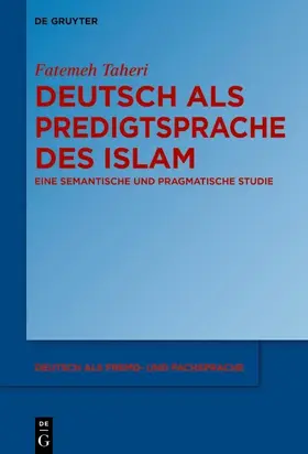Taheri | Deutsch als Predigtsprache des Islam | E-Book | www.sack.de