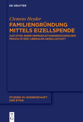 Heyder |  Familiengründung mittels Eizellspende | Buch |  Sack Fachmedien