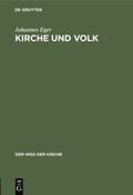 Eger |  Kirche und Volk | Buch |  Sack Fachmedien