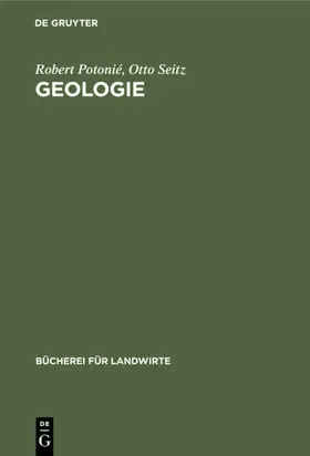 Seitz / Potonié |  Geologie | Buch |  Sack Fachmedien