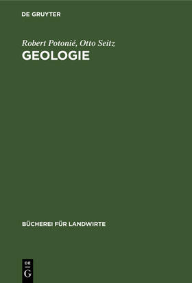 Seitz / Potonié | Geologie | Buch | 978-3-11-104927-4 | sack.de