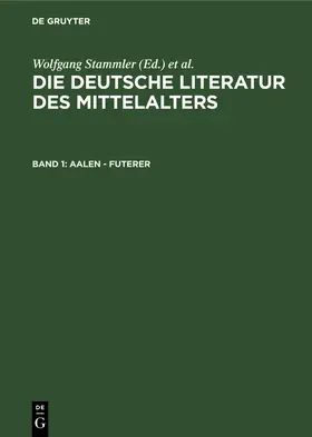 Stammler | Aalen - Futerer | Buch | 978-3-11-105541-1 | www.sack.de