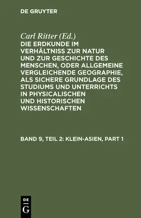 Ritter |  Klein-Asien | Buch |  Sack Fachmedien