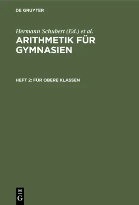 Schumpelick / Schubert |  Für obere Klassen | Buch |  Sack Fachmedien