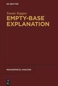 Kappes |  Empty-Base Explanation | Buch |  Sack Fachmedien