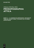 Kirchner |  L ¿ O. Conspectus Demotarum. Archontum Tabulae. Accedit index Titulorum hoc in opere suppletorum | Buch |  Sack Fachmedien