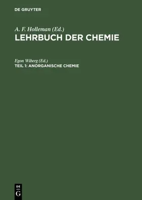 Wiberg | Anorganische Chemie | Buch | 978-3-11-107335-4 | www.sack.de