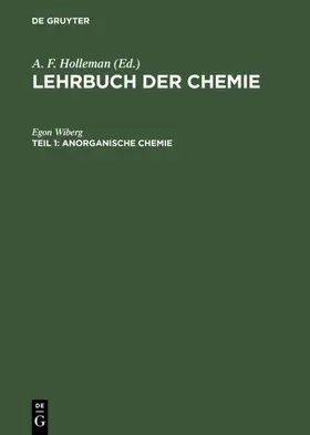 Wiberg | Anorganische Chemie | Buch | 978-3-11-107417-7 | www.sack.de