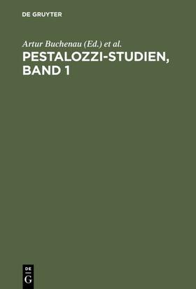 Buchenau / Stettbacher / Spranger |  Pestalozzi-Studien, Band 1 | Buch |  Sack Fachmedien