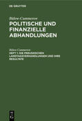 Bülow-Cummerow |  Die preussischen Landtagsverhandlungen und ihre Resultate | Buch |  Sack Fachmedien