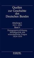 Müller |  "Demagogenverfolgung, Militärpolitik und wirtschaftliche Fra | Buch |  Sack Fachmedien