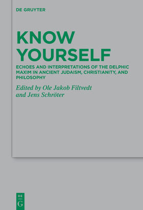 Filtvedt / Schröter | Know Yourself | Buch | 978-3-11-108354-4 | sack.de