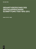 Geils / Schmuck / Gorzny |  Rei - Reini | Buch |  Sack Fachmedien