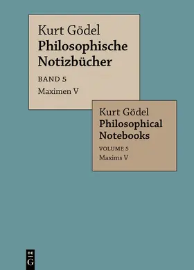Gödel / Engelen |  Maximen V / Maxims V | eBook | Sack Fachmedien