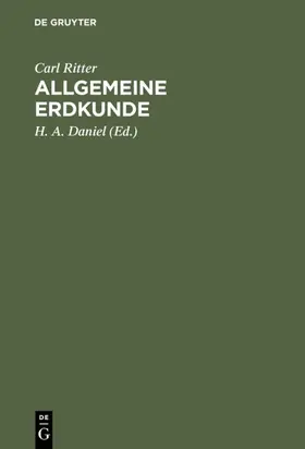 Ritter / Daniel |  Allgemeine Erdkunde | Buch |  Sack Fachmedien
