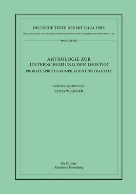 Wegener |  Anthologie zur ‚Unterscheidung der Geister‘ | eBook | Sack Fachmedien