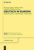 Lobin / Wöllstein / Witt |  Deutsch in Europa | Buch |  Sack Fachmedien