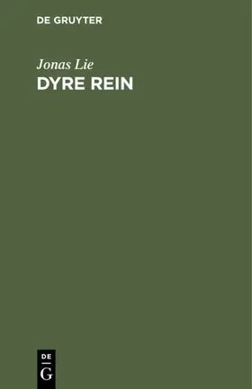 Lie |  Dyre Rein | Buch |  Sack Fachmedien