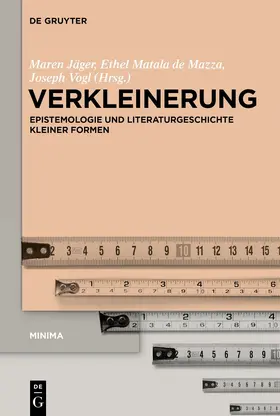 Jäger / Vogl / Matala de Mazza | Verkleinerung | Buch | 978-3-11-112645-6 | sack.de