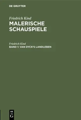 Kind |  Van Dyck's Landleben | Buch |  Sack Fachmedien
