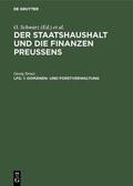 Strutz |  Domänen- und Forstverwaltung | Buch |  Sack Fachmedien