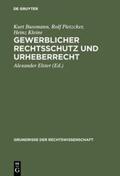 Bussmann / Pietzcker / Kleine |  Gewerblicher Rechtsschutz und Urheberrecht | Buch |  Sack Fachmedien