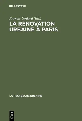 Godard | La rénovation urbaine à Paris | Buch | 978-3-11-116644-5 | www.sack.de