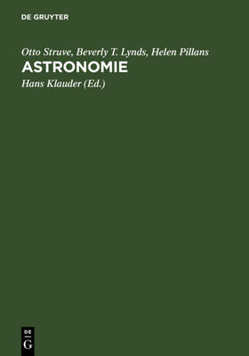 Struve / Lynds / Pillans | Astronomie | Buch | 978-3-11-117497-6 | sack.de
