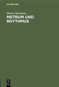 Hartmann |  Metrum und Rhythmus | Buch |  Sack Fachmedien
