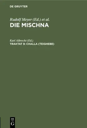 Albrecht |  Challa (Teighebe) | Buch |  Sack Fachmedien