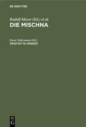 Holtzmann | Middot | Buch | 978-3-11-118140-0 | sack.de
