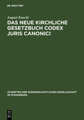 Knecht |  Das neue Kirchliche Gesetzbuch Codex Juris Canonici | Buch |  Sack Fachmedien