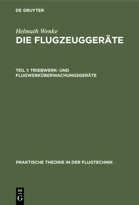 Wenke | Triebwerk- und Flugwerküberwachungsgeräte | Buch | 978-3-11-118537-8 | www.sack.de