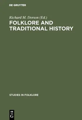 Dorson |  Folklore and traditional history | Buch |  Sack Fachmedien