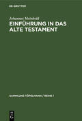Meinhold |  Einführung in das Alte Testament | Buch |  Sack Fachmedien