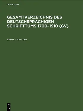 Geils / Schmuck / Gorzny |  Kuo - Lam | Buch |  Sack Fachmedien