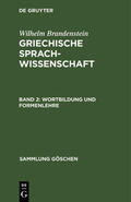 Brandenstein |  Wortbildung und Formenlehre | Buch |  Sack Fachmedien