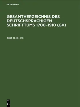 Geils / Schmuck / Gorzny |  Ks - Kun | Buch |  Sack Fachmedien