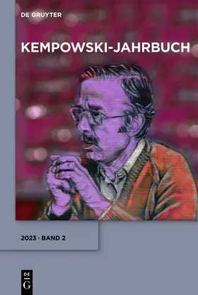 Hagestedt / Krüger / Möller-Funck |  Kempowski-Jahrbuch. Band 2: 2023 | Buch |  Sack Fachmedien
