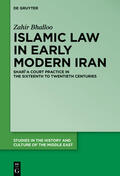 Bhalloo |  Islamic Law in Early Modern Iran | Buch |  Sack Fachmedien