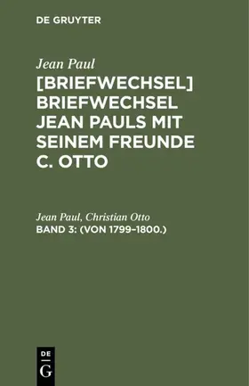Paul / Otto |  (Von 1799-1800.) | Buch |  Sack Fachmedien
