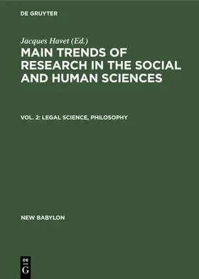 Havet |  Legal science, philosophy | Buch |  Sack Fachmedien