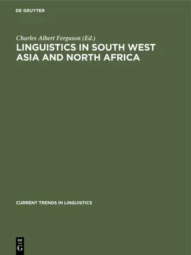 Ferguson |  Linguistics in South West Asia and North Africa | Buch |  Sack Fachmedien